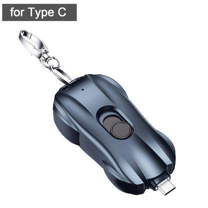 Keychain Portable Emergency Phone Charger Power Bank