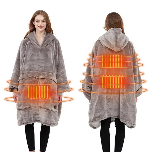 Oversized Heatable Hoodie