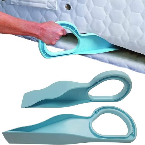 Ergonomic Mattress Wedge For Making Bed