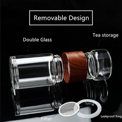 Portable Glass Tea Infuser