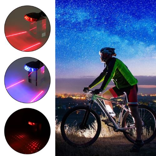 Bicycle Laser Tail Light